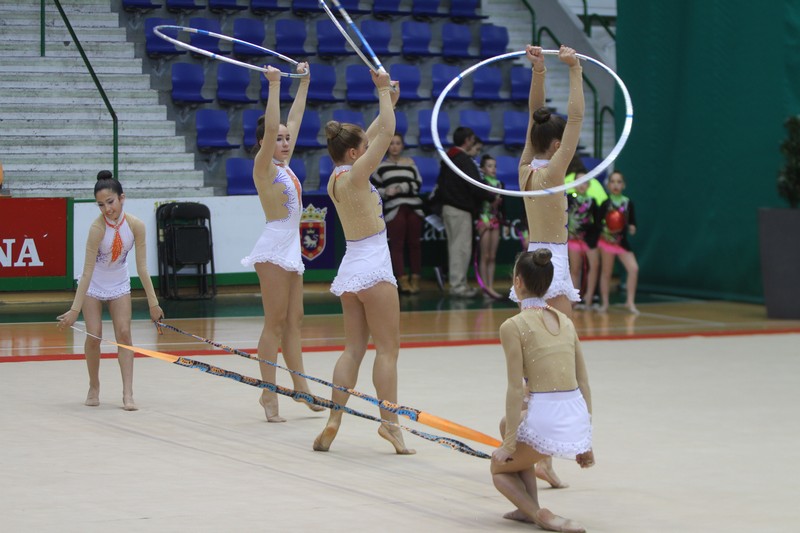 Fiesta de la Gimnasia R&iacute;tmica Navarra en el &quot;Trofeo Federaci&oacute;n&quot;